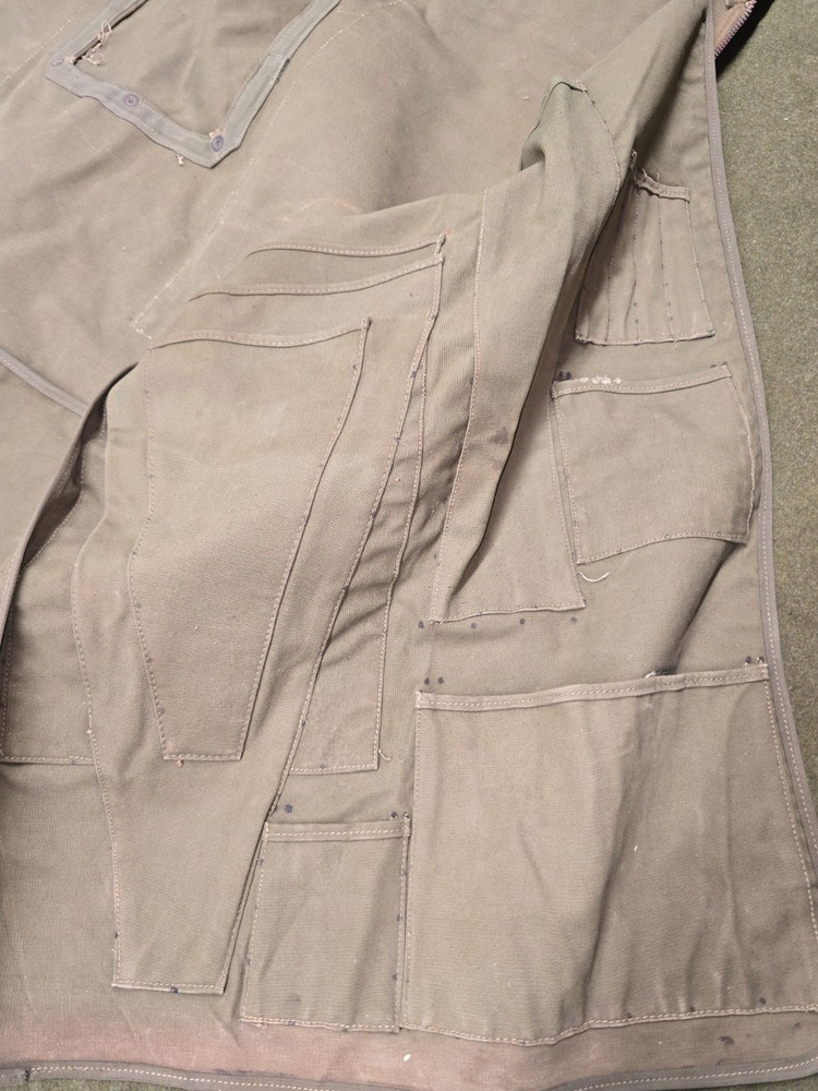 WWII US Army Planetable Canvas Boards Tools Case