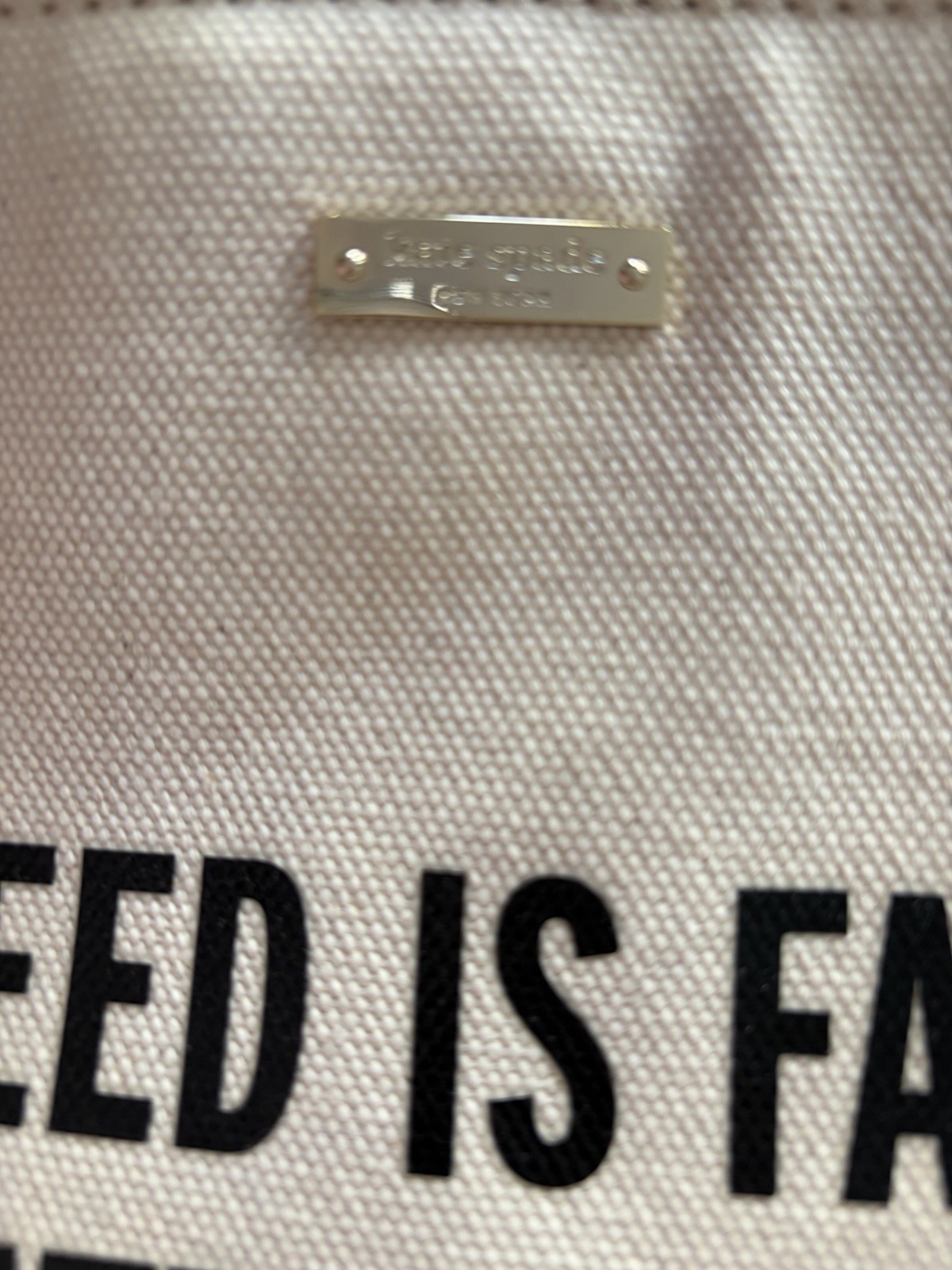 Kate Spade Disney Tinker Bell Tote Faith Trust And Pixie Dust