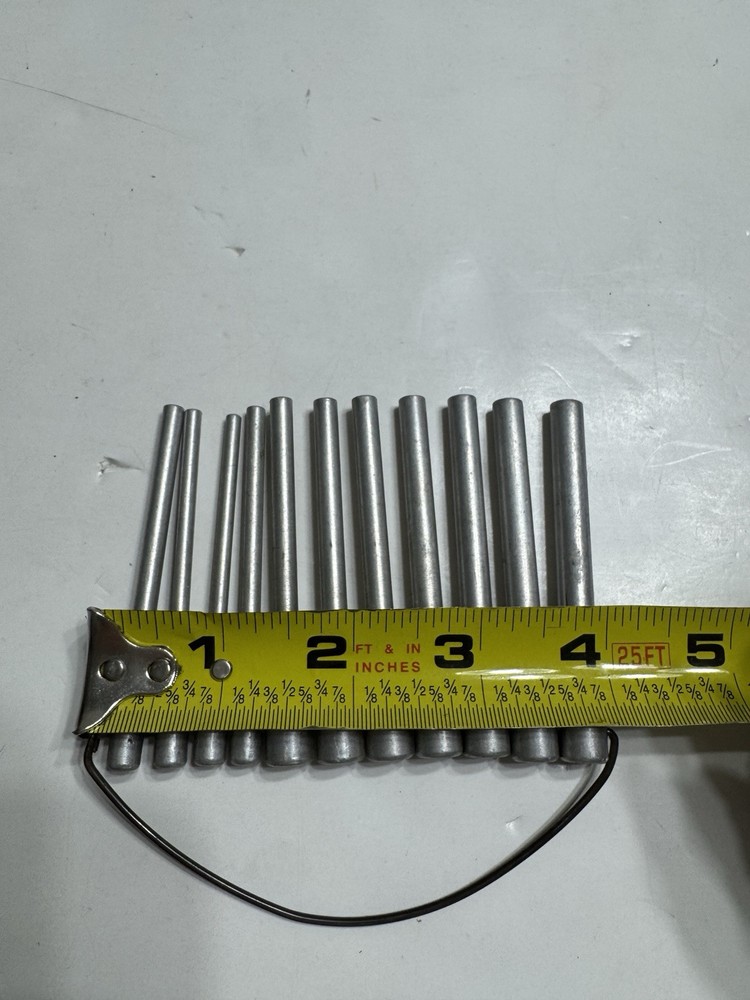 Numbered Drilling Tools Set Vintage