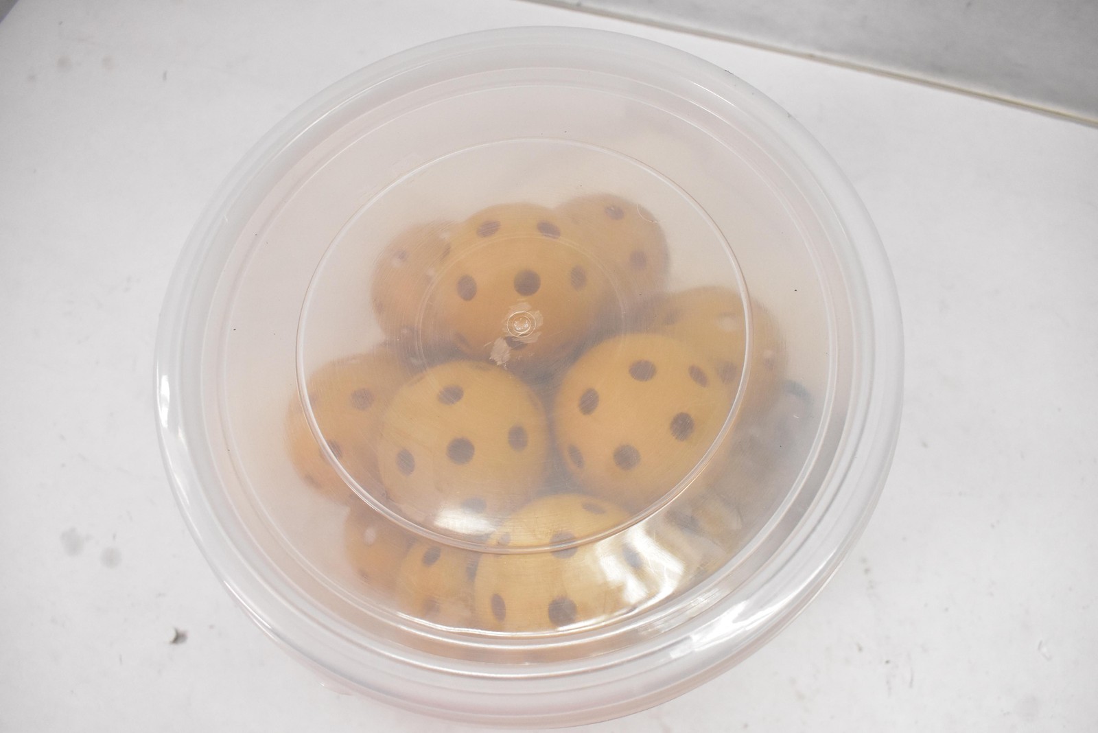 Franklin Sports 24 Indestruct-A-Ball Practice Balls 9 In Yellow Vented