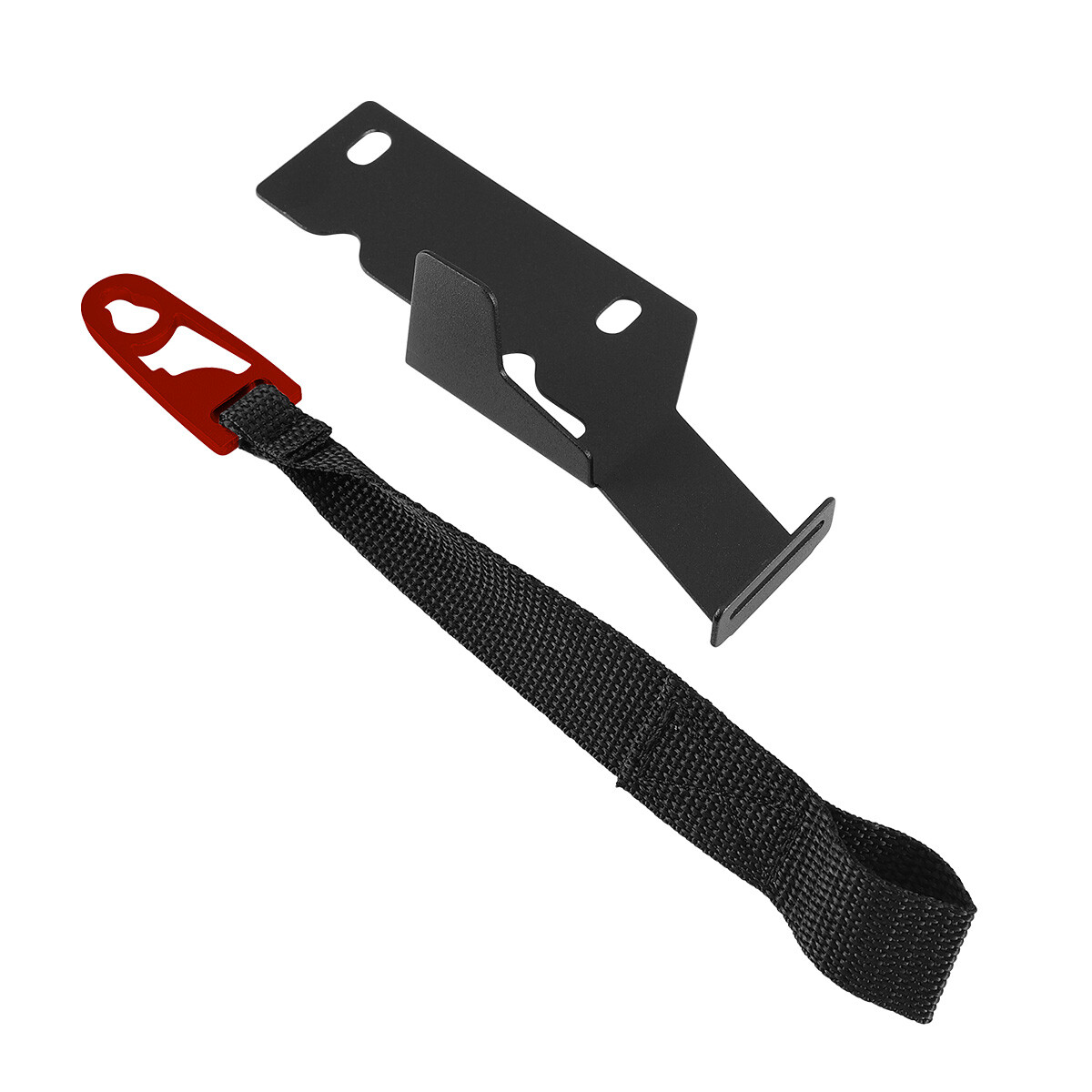 Rear Seat Quick Latch Release Kit Black Strap For 2009-2022 Ford F150 F250 F350