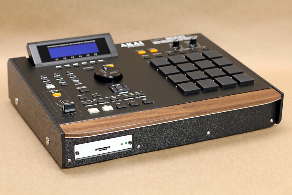 Akai MPC 2000XL Custom Black Modular with Black ABS Bezel & ATAPI Card Reader