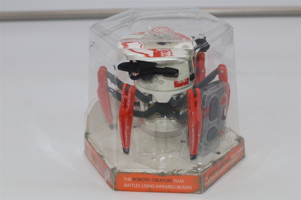 Hexbug Micro Robotic Creature Remote Control Battle Spider w/ light - NEW -