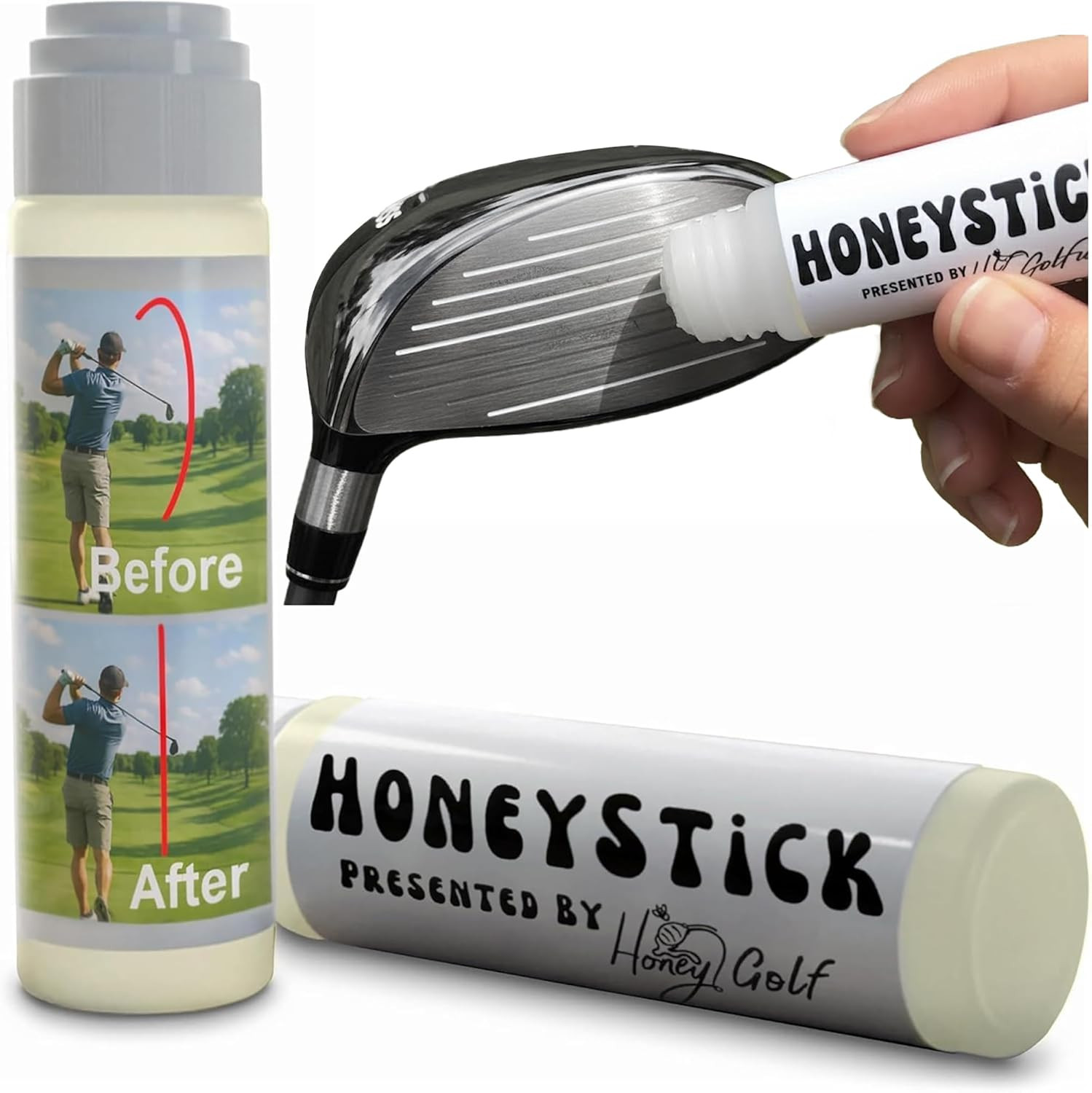 HoneyStick AntiSlice Clubface Gel