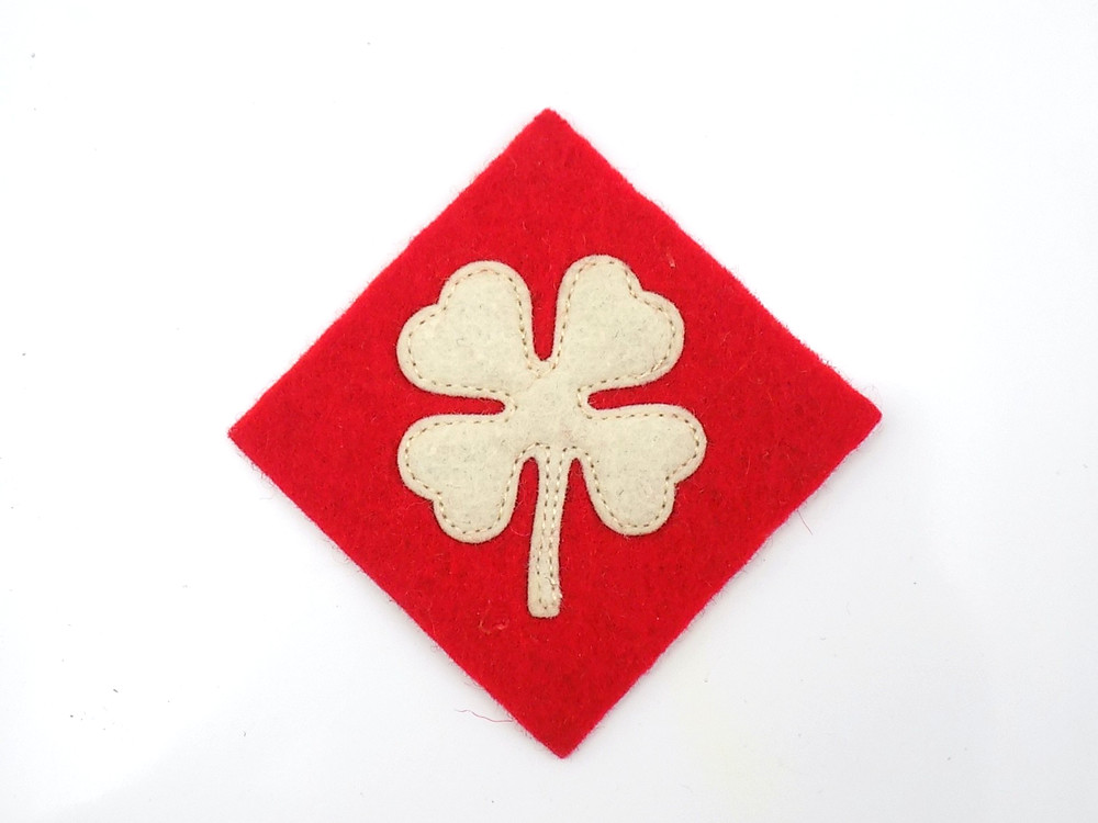 Original Pre-WWII Fourth United States Army Patch