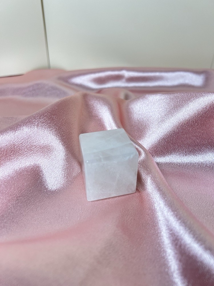 Milky Quartz Crystal Whisky Cube