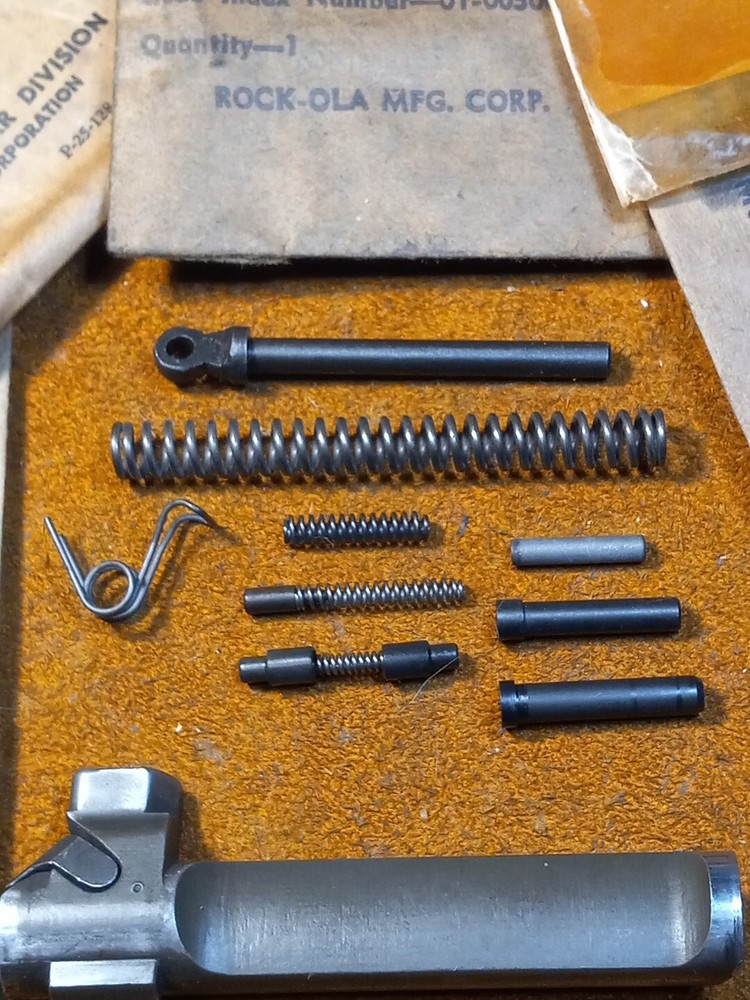 M1 Carbine Hammer Spring with Plunger USGI NOS