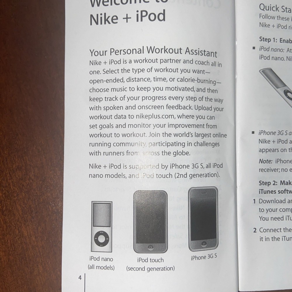 Nike + iPod Sensor for Running Shoes