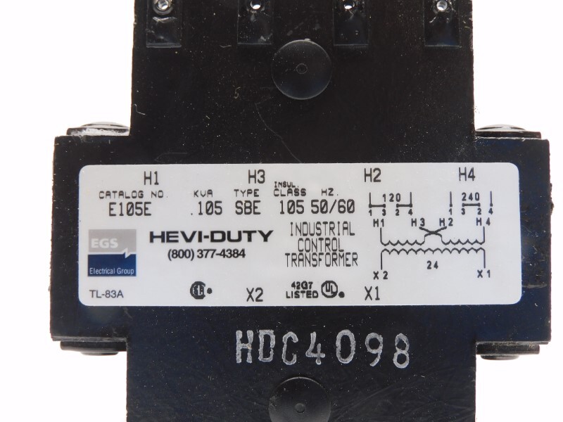 HEVI-DUTY E105E 120/240V NSMP