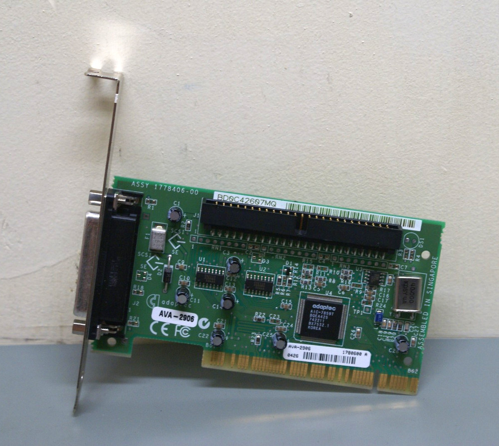 Adaptec AVA-2906 PCI SCSI Interface card    1J