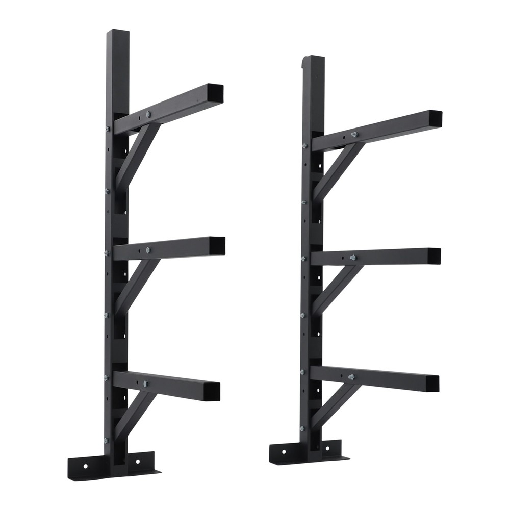2* 3-Tier Container Shelving Bracket Set Cargo Container Storage Shelf Brackets