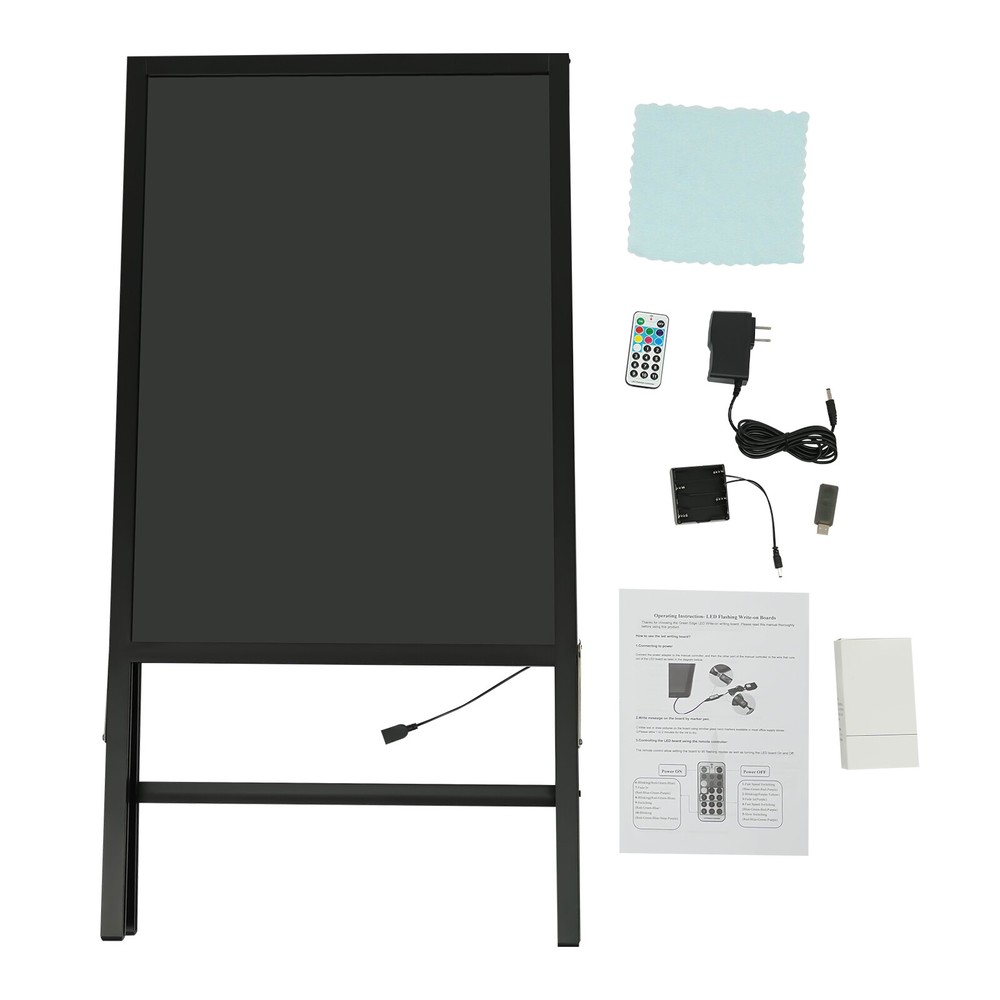 LED Message Writing Board Menu Board for Bar Restaurant with Remote Control