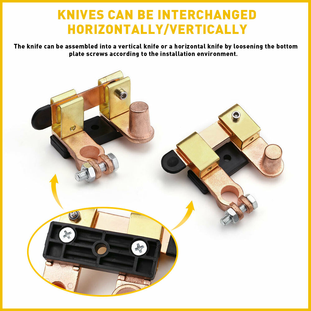 Car Battery Terminal Connectors 1PCS Release Quick Disconnect Positive Negative