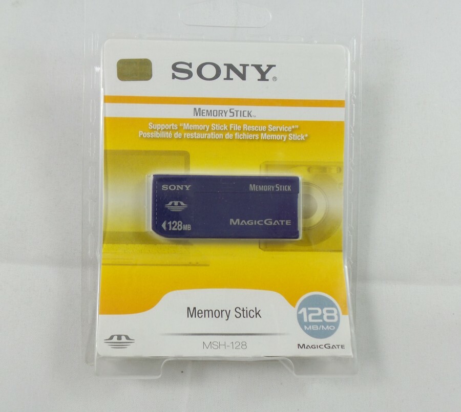 Sony 128 MB Memory Stick Media (MSH-128)