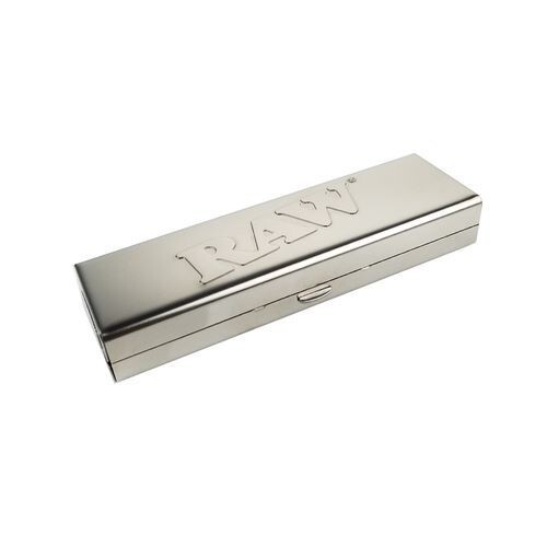 RAW Stainless Steel Mastercase For King Size Papers & Pre-rolled Tip Master Case