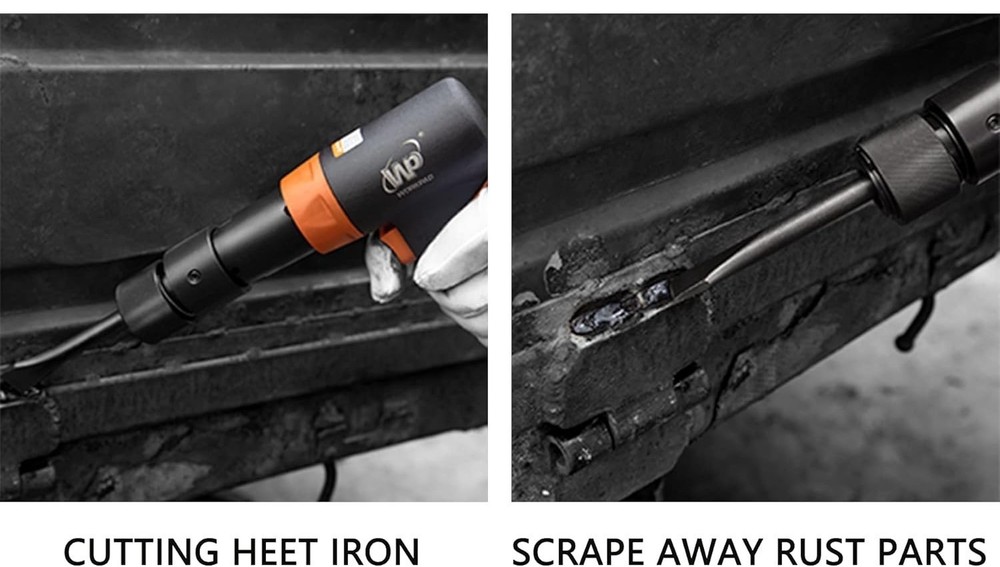 190mm Long Barrel Air Hammer with Quick Change Chisel Retainer and ...