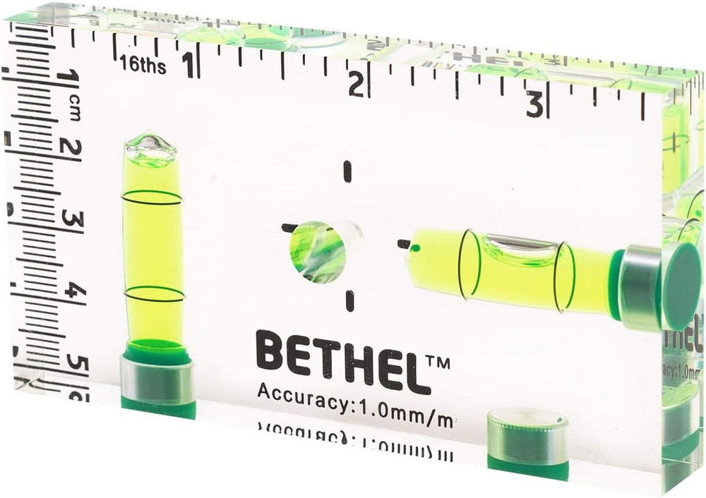 Small Level Shatterproof Cross Check Magnetic BubbleLevel Mini PocketLevel 90...