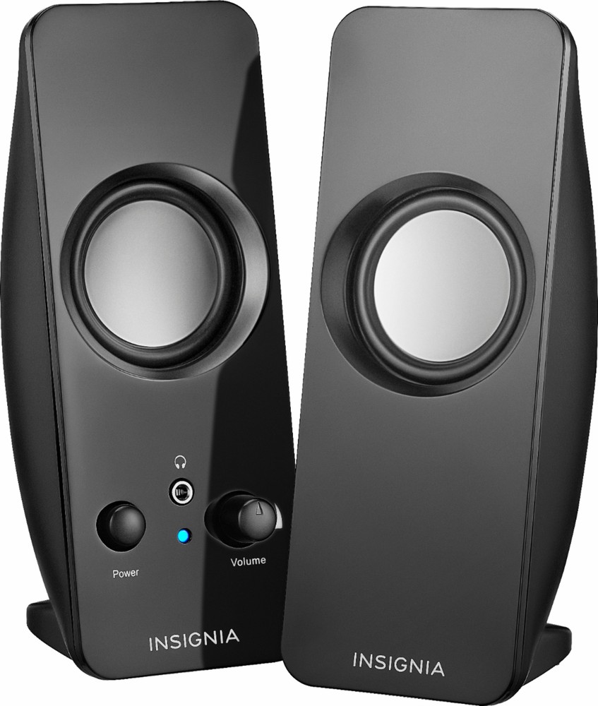 Insignia- Speakers - Black