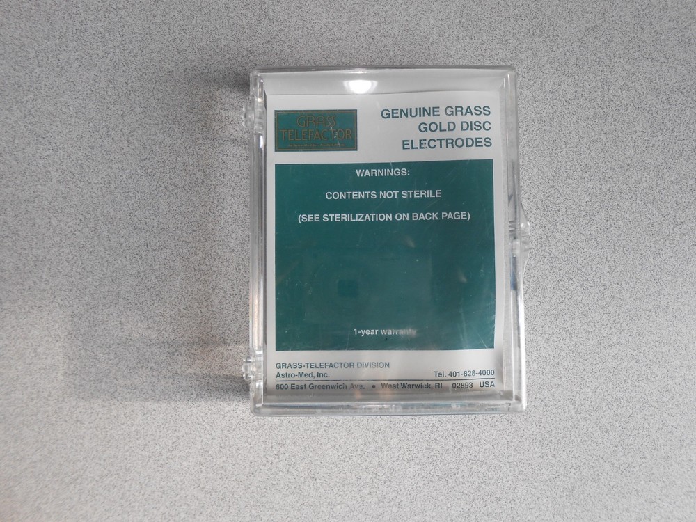 ~~F-E5GH GENUINE GRASS GOLD DISC ELECTRODES- case only~~