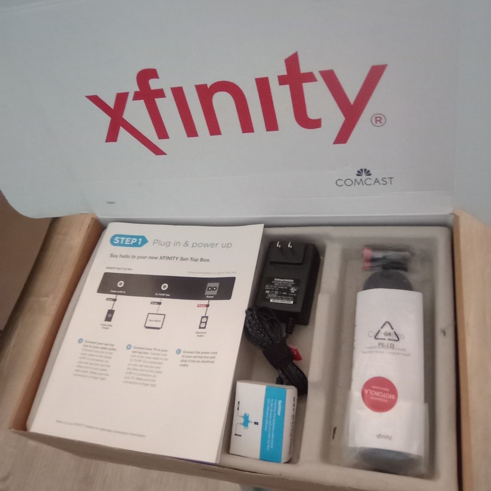 Xfinity Set Top Box Unused