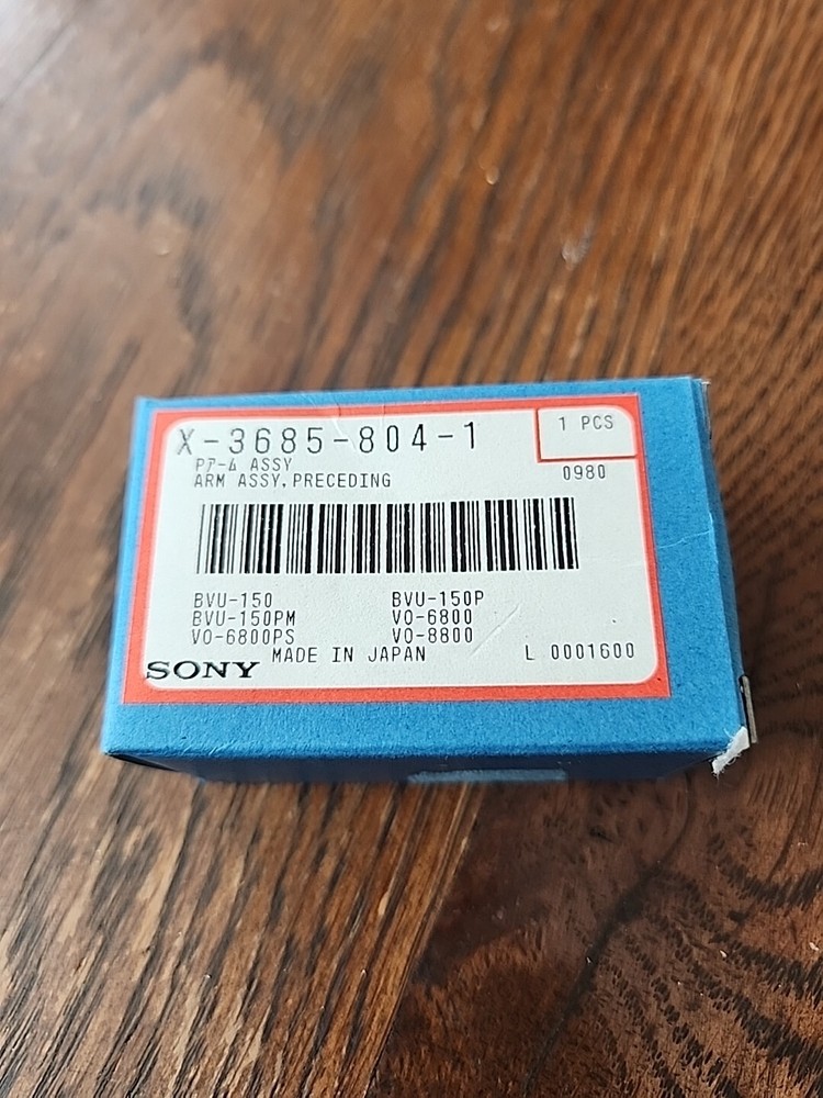 Sony X-3685-804-1 Assembly Arm