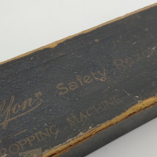 Antique "GRIFFON STROPPER" Leather Strop With Original Box