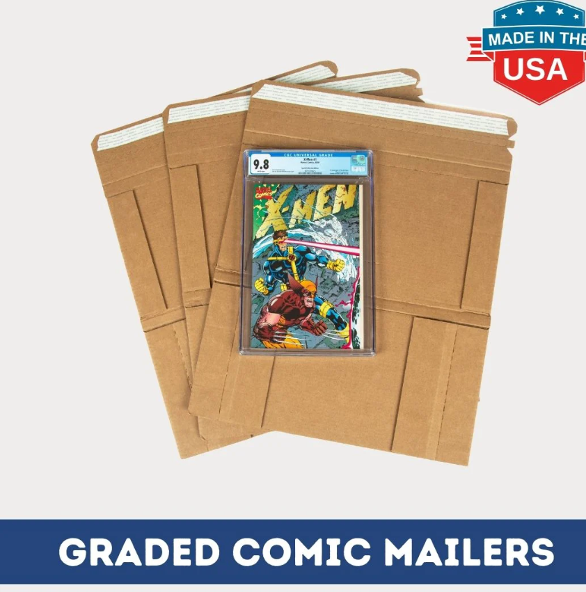 GEMINI GRADED COMIC BOOK MAILERS - pack of 75