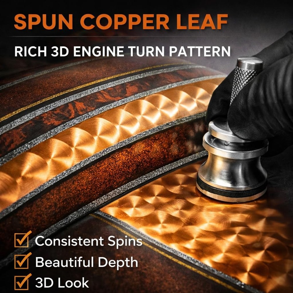 Spin-able Automotive Metal Leafing (Copper)