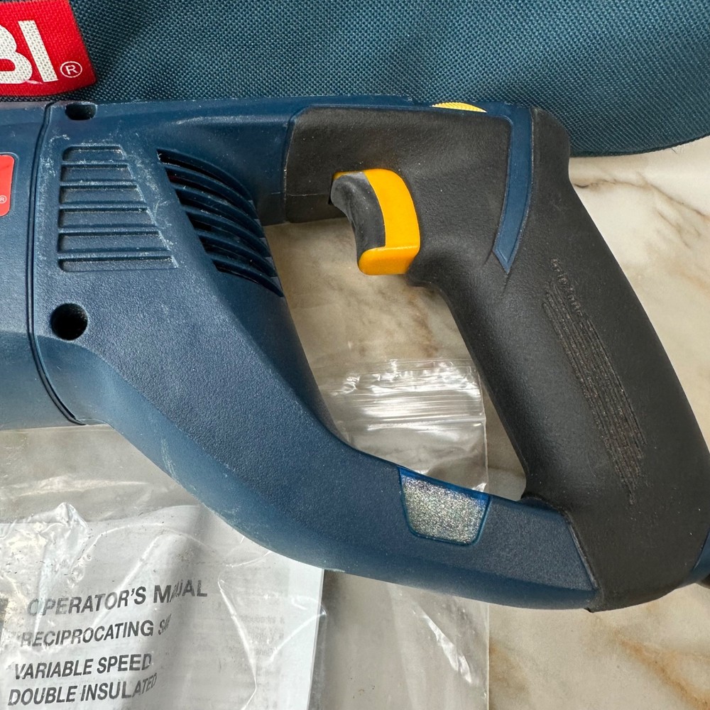 RYOBI Corded Variable Speed Reciprocating Saw RJ165V + Soft Case Reconditioned
