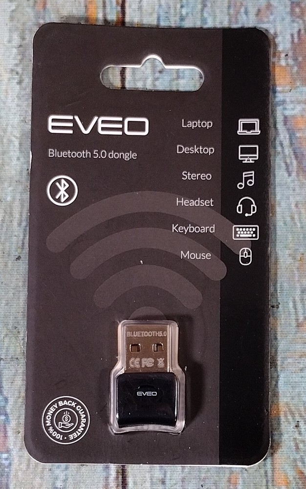 Eveo Bluetooth 5.0 Dongle - NEW