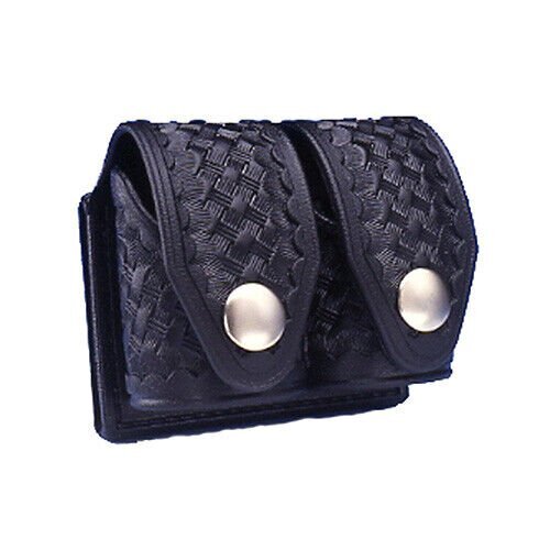 HKS Speedloader Case Large, Basketweave Black 203-BLB