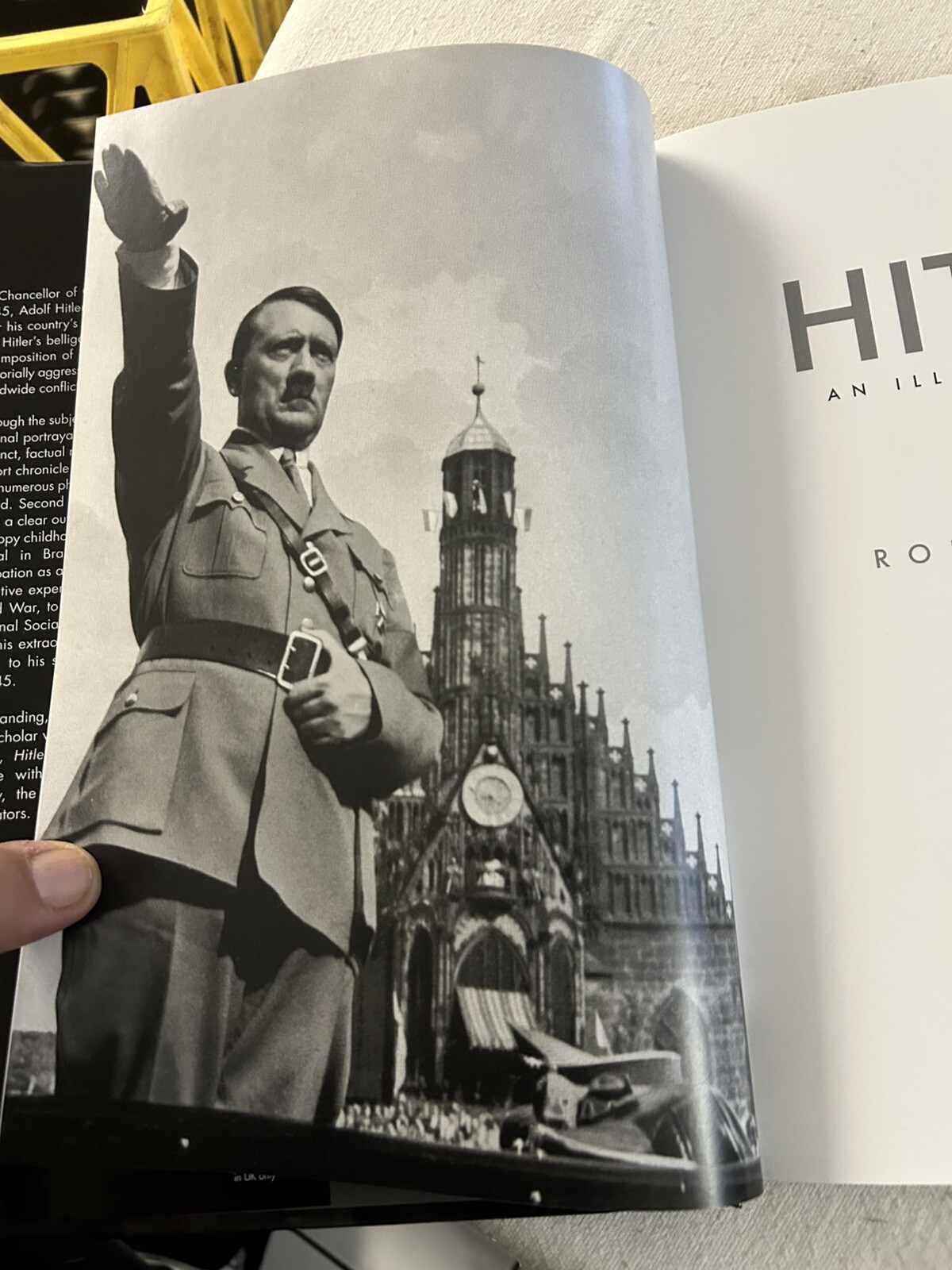 HITLER An Illustrated Life by Robin Cross - 2009 Hardcover w/DJ - WWII Book L3