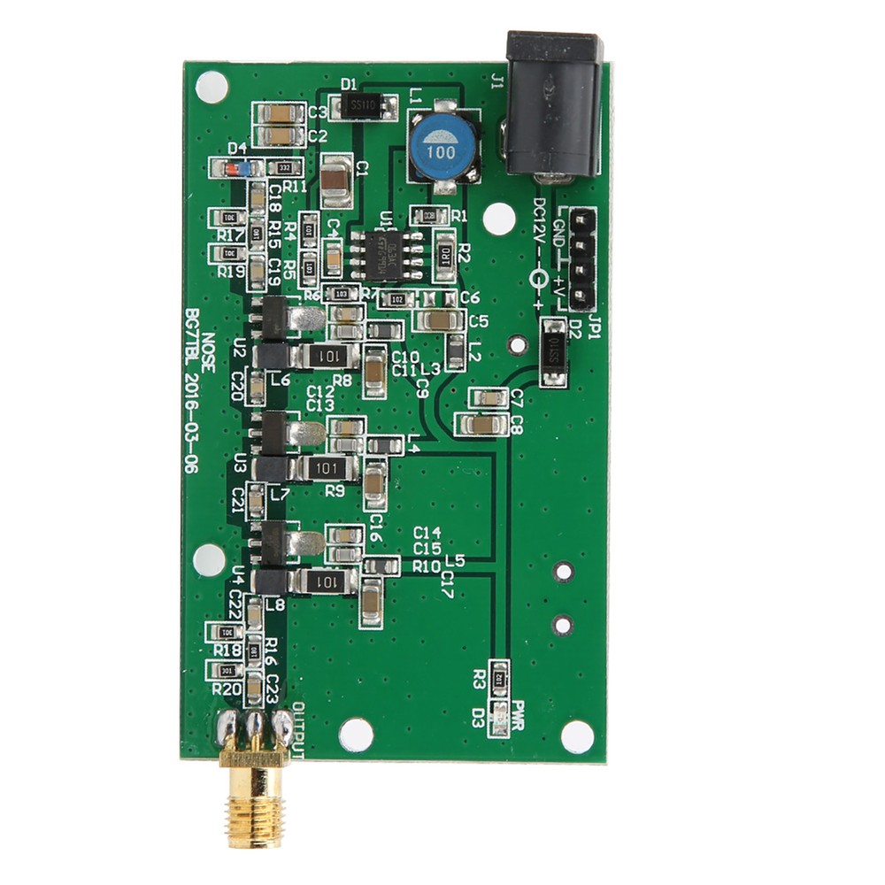 DC12V Noise Generator Spectrum Tracking Source Output Connector SMA