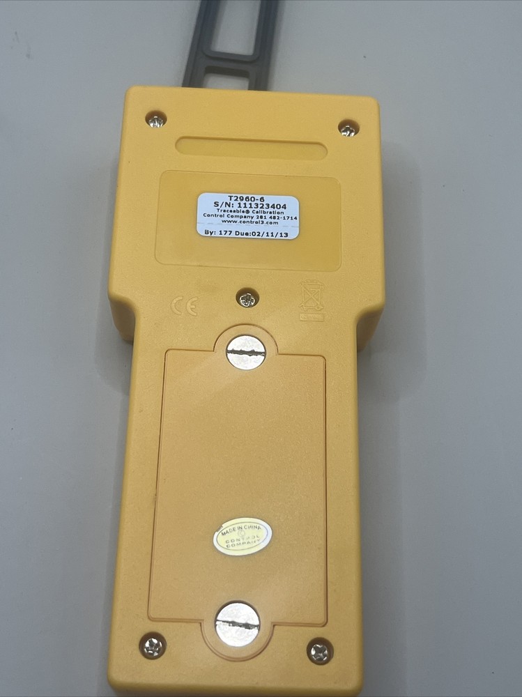 TRACEABLE 4015 Thermocouple Thermometer,1 Input,Type K