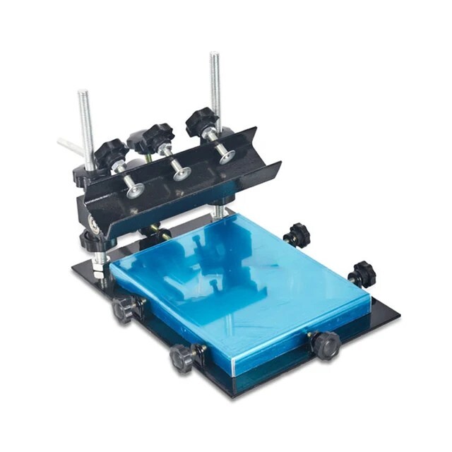 Manual Screen Printing Table Flat Screen Ink Solder Paste Printing Machine，
