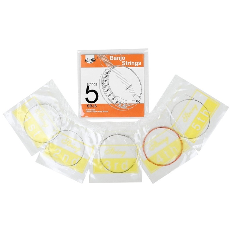 Professional 5 String Banjo Strings Musical Instrument Accessories Quick Install