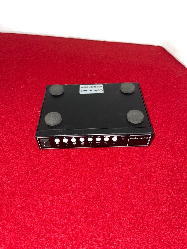 EV-CQ204 Channel Color-Quad Processor High Quality Screen Splitter Multiplexer