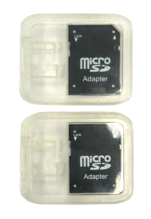 2-PACK - Micro SD Adapter TransFlash TF To SD SDHC Memory Card Adapter Converter