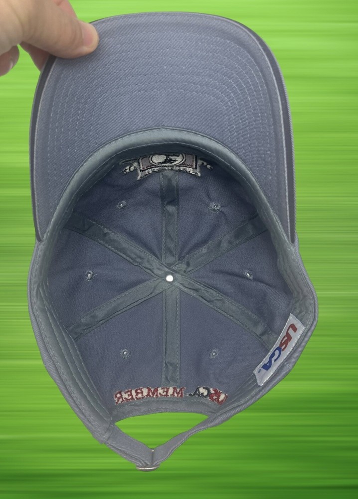 2010 US Open Pebble Beach Golf Hat USGA Adjustable Strapback Hat Blue