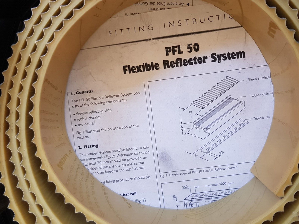PFL 50 flexible reflector SYSTEM model WL250-S132