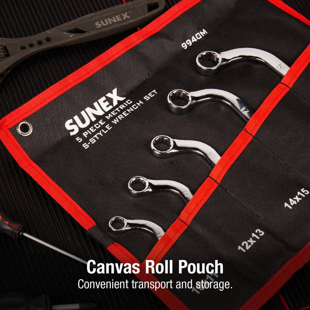 SAE S-Style Wrench Set (5-Piece)