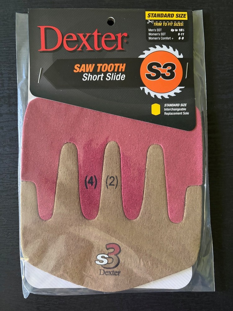 Dexter Standard Size S3 Short Slide interchangeable slide sole
