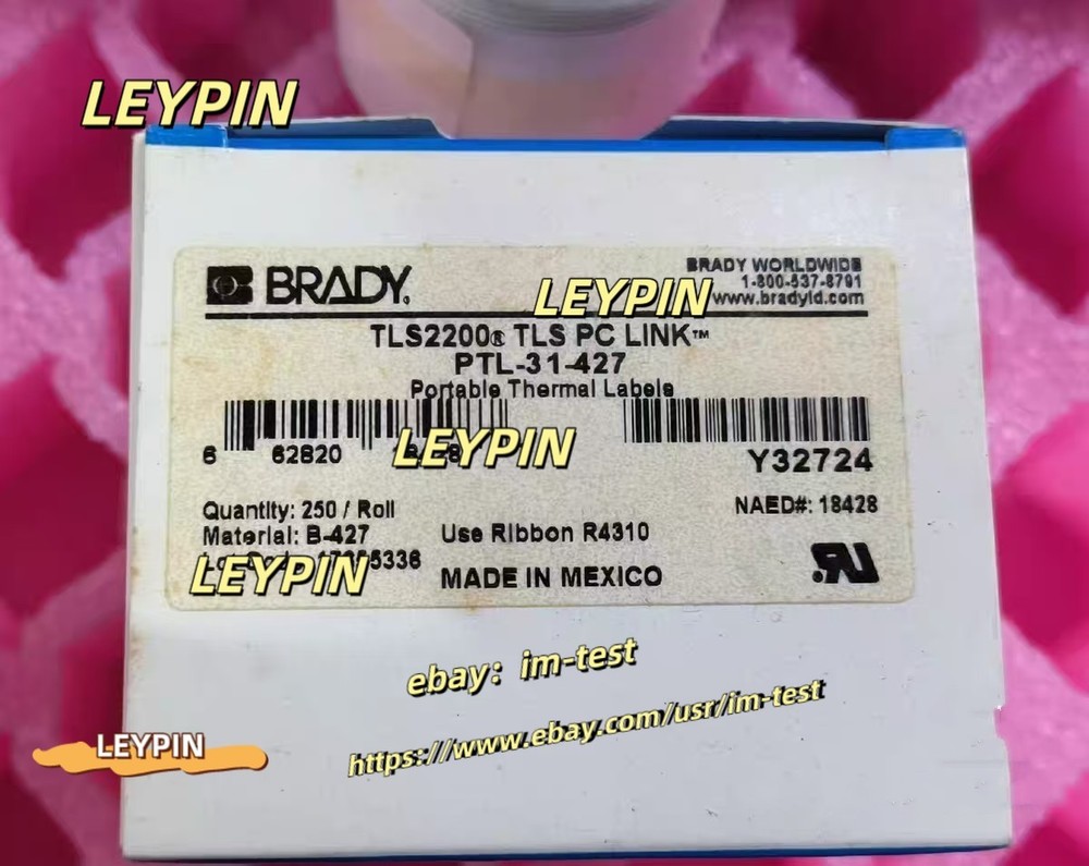 1PCS New Brady PTL-31-427*im