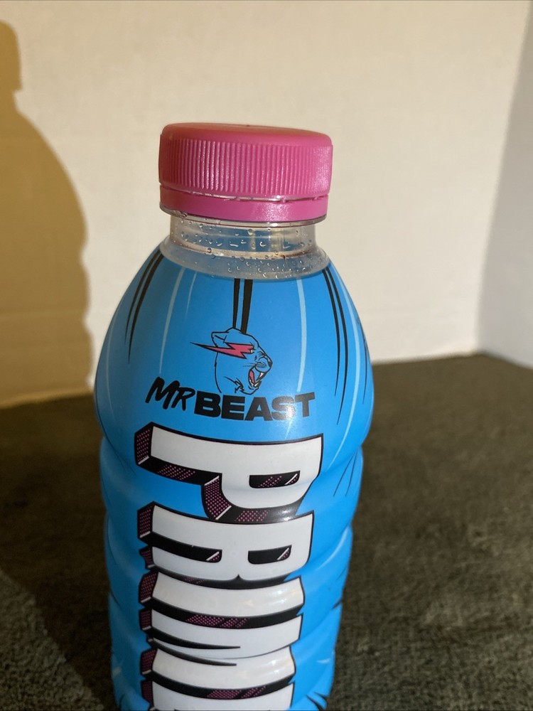 Mr Beast Prime Empty Hydration Drink Bottle 12 Fl Oz