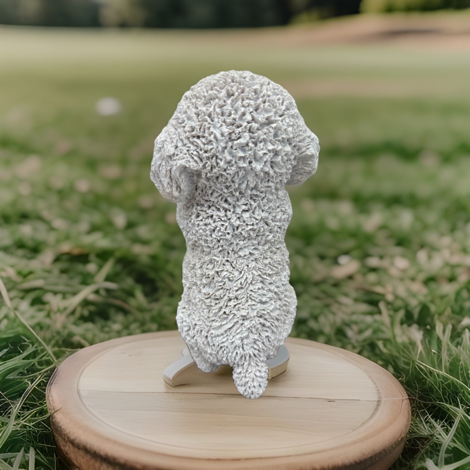 Dog Decor Poodle Garden Statue Garden Decoration Home Decor Gift Option