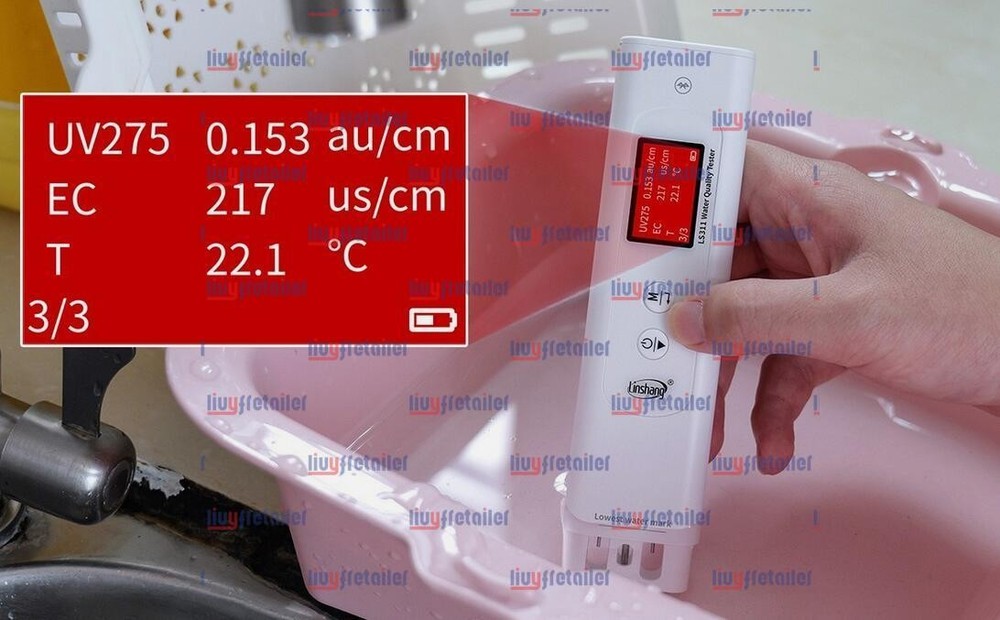 1PC NEW Linshang LS311 Multi-Parameter Water Quality Tester Measuring