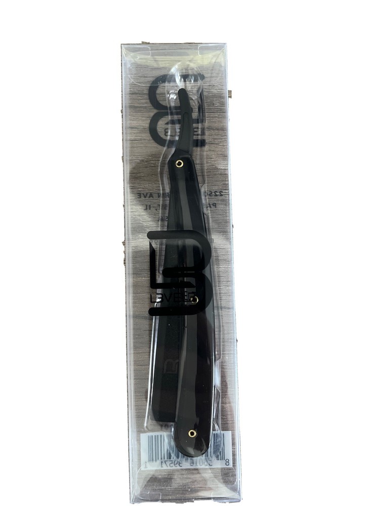 LEVEL 3 straight edge razor  BLACK OR RED!