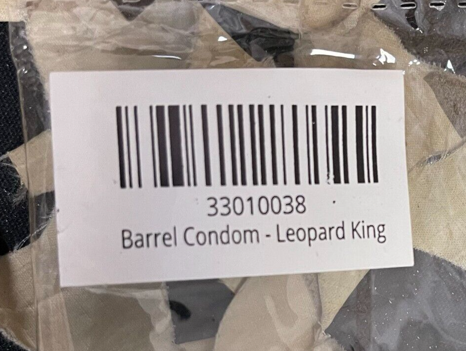 NEW HK Army Barrel Condom - Leopard King