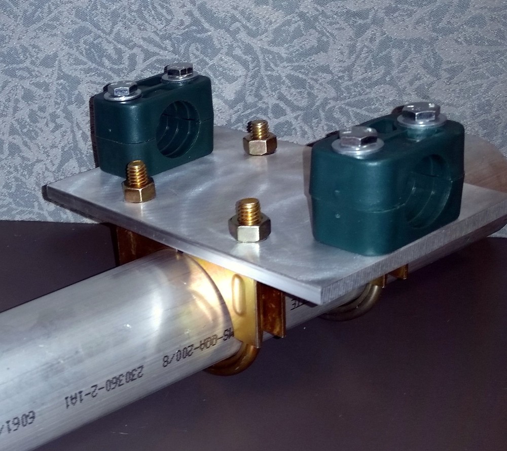 Yagi Antenna Plates 2" Boom to 3/4" Element