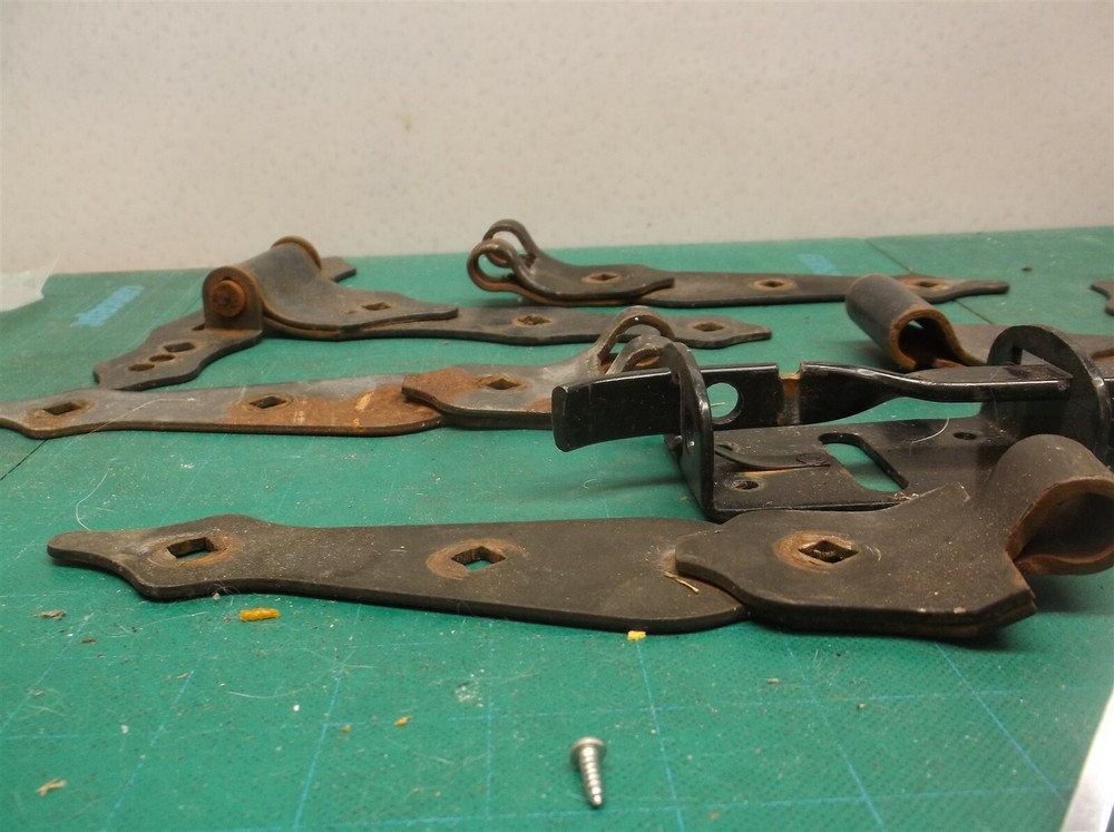 assorted gate hardware